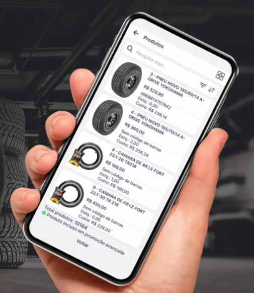 Checklist digital no celular, sistema para oficina mecânica
